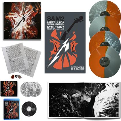 Metallica - S&M2 (Deluxe Boxset, Limited, 2 CDs + 4 LPs + Blu-ray + Digital Copy)