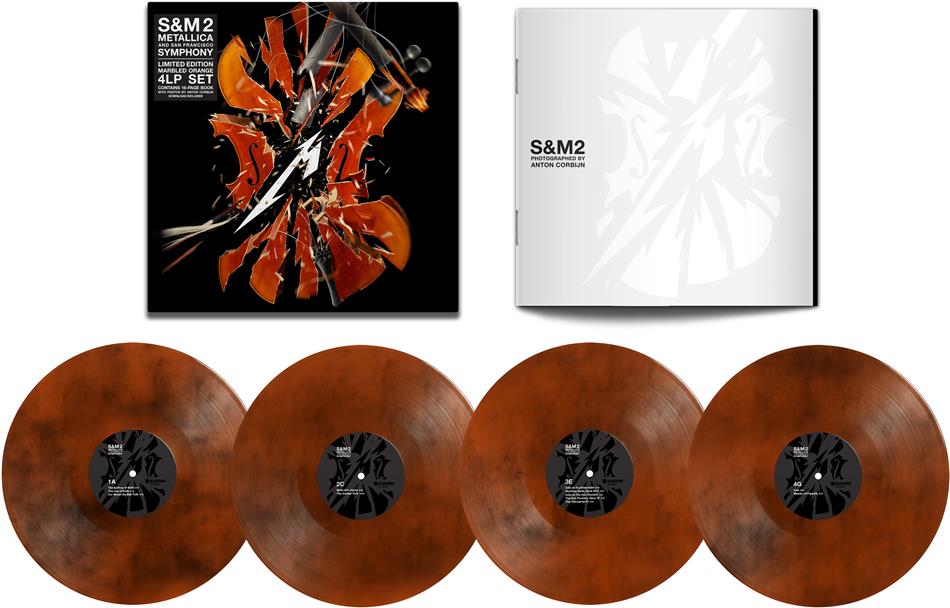 Metallica - S&M2 Limited, Colored, 4 LP + Digital Copy