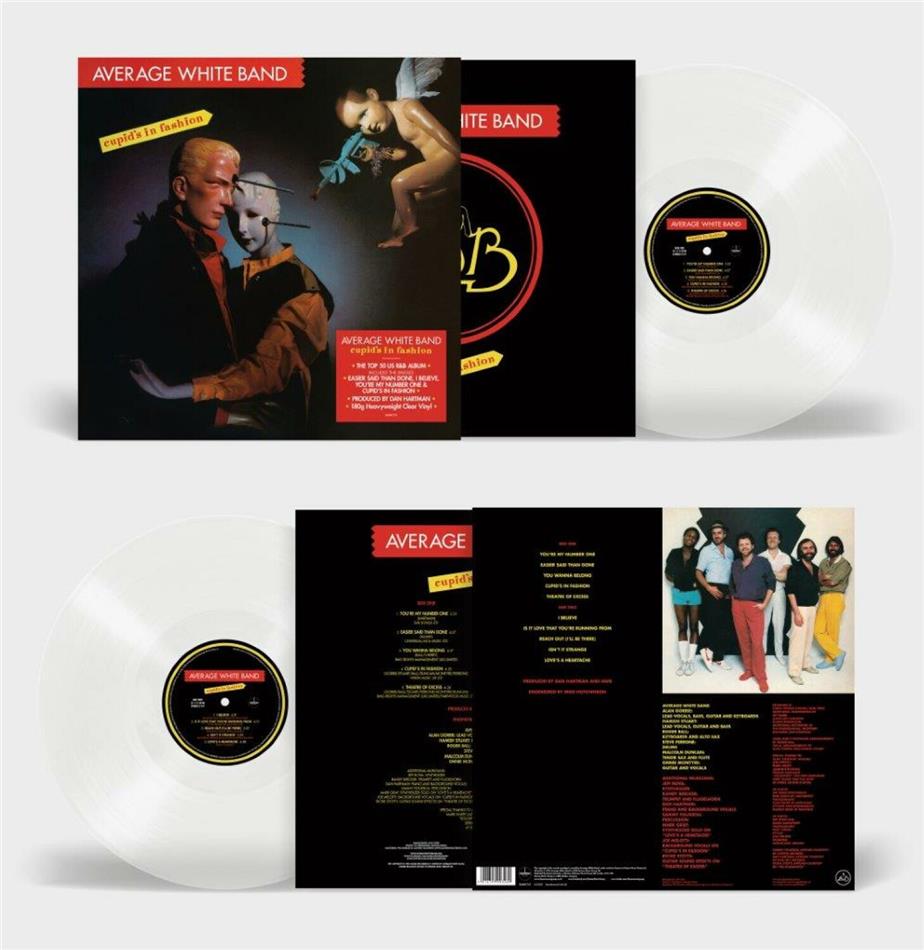 Average White Band - Cupid's In Fashion Clear Vinyl, LP