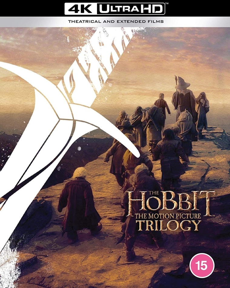 The Hobbit Trilogy Extended Edition, Cinema Version, 6 Blu-rays