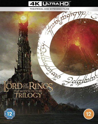 The Lord Of The Rings Trilogy (Extended Edition, Kinoversion, 9 4K Ultra HDs)