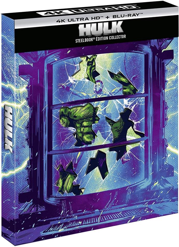Hulk (2003) Limited Collector's Edition, Steelbook, 4K Ultra HD + Blu-ray