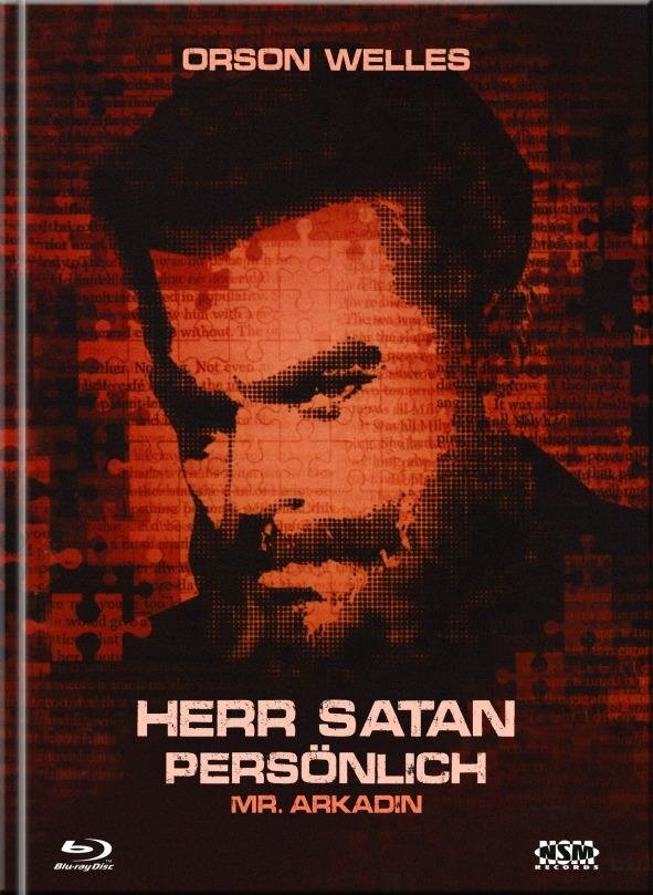 Herr Satan persönlich - Mr. Arkadin (1955) Cover A, n/b, Collector's Edition Limitata, Mediabook, Blu-ray + DVD