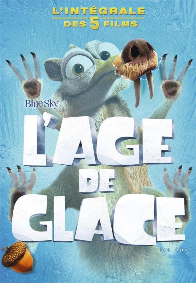 L'age de glace 1-5 5 DVDs