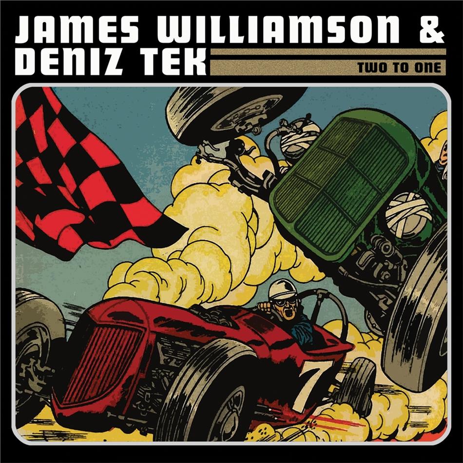 James Williamson & Deniz Tak - Two To One Yellow/Blue/Red Vinyl, LP