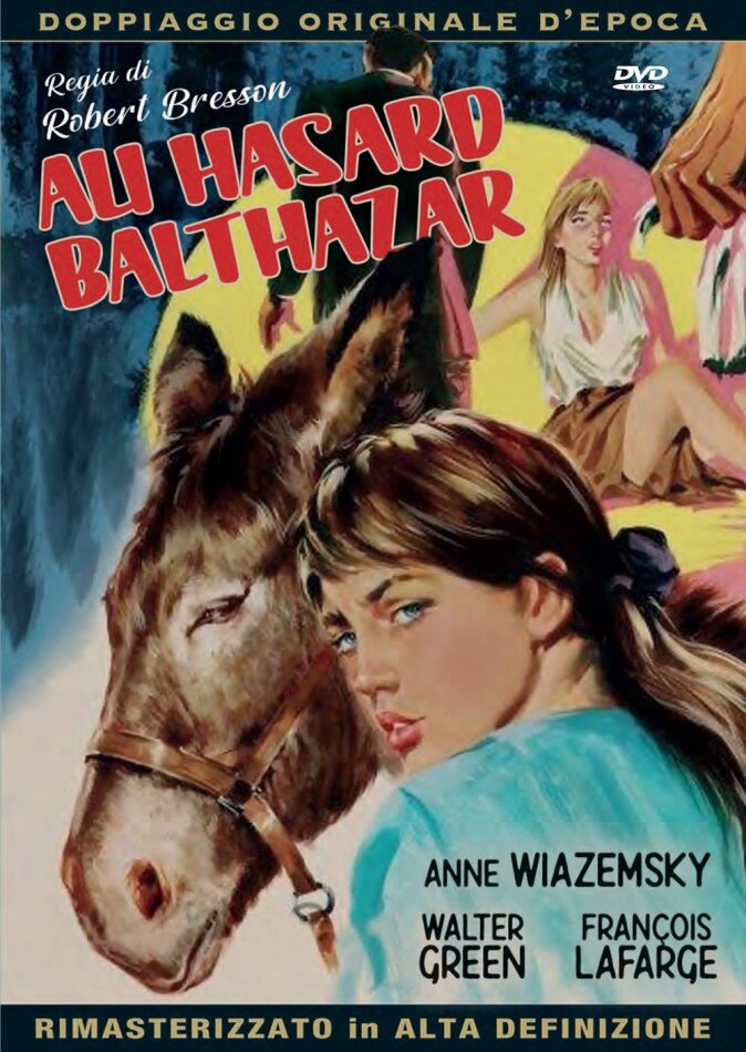 Au hasard Balthazar (1965) Doppiaggio Originale D'epoca, HD-Remastered, n/b, Riedizione