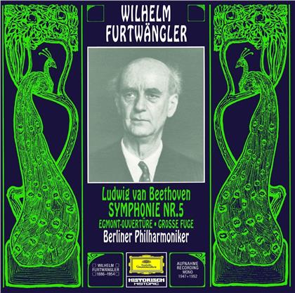 Ludwig van Beethoven (1770-1827), Wilhelm Furtwängler & Berliner Philharmoniker - Symphony 5 / Egmont Overture (Limited, UHQCD, Japan Edition, Remastered)