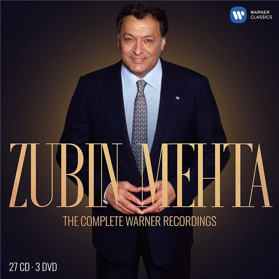 Zubin Mehta - The Complete Warner Recordings 27 CDs + 3 DVDs