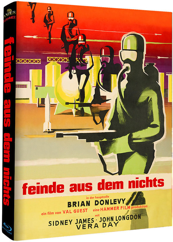 feinde aus dem nichts (1957) Hammer Edition, Cover C, n/b, Édition Limitée, Mediabook