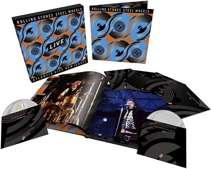 The Rolling Stones - Steel Wheels Live (Atlantic City 1989) (Limited, Deluxe Edition, 3 CDs + Blu-ray + 2 DVDs)