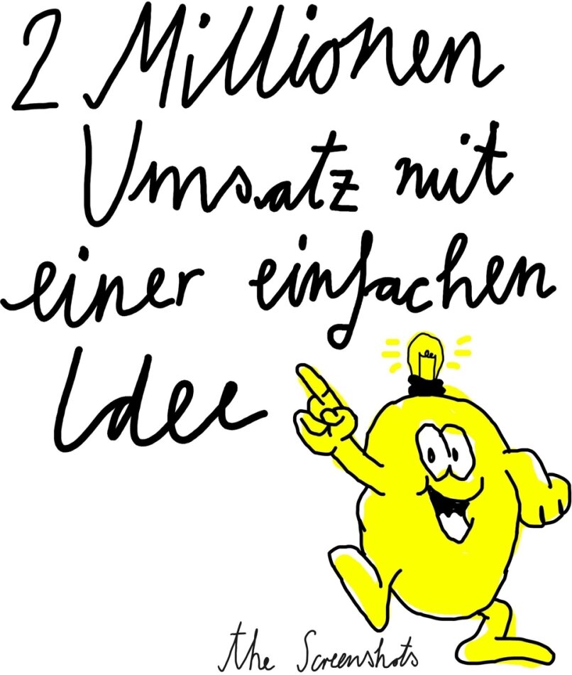 Screenshots - 2 Millionen Umsatz Mit Einer Einfachen Idee LP