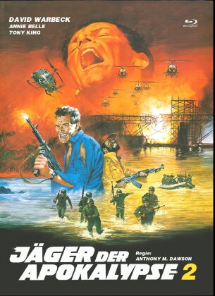 J&auml;ger der Apokalypse 2 (1982) (Cover A, Eurocult Collection, Limited Edition, Mediabook, Uncut, Blu-ray + DVD)