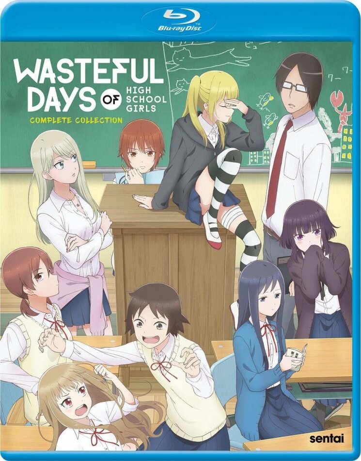 Wasteful Days of High School Girls - Complete Collection 2 Blu-rays