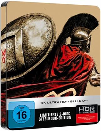 300 (2006) (Steelbook, 4K Ultra HD + Blu-ray)