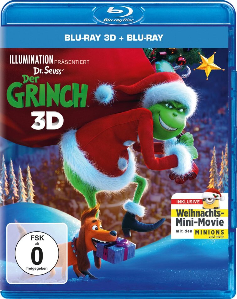 Der Grinch (2018) Blu-ray 3D + Blu-ray