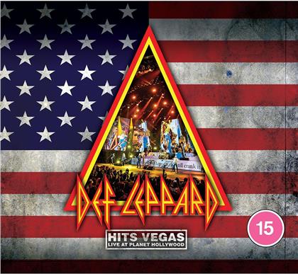Def Leppard - Hits Vegas - Live At Planet Hollywood (Gatefold, &Eacute;dition Limit&eacute;e, Transparent Blue Vinyl, 3 LP)