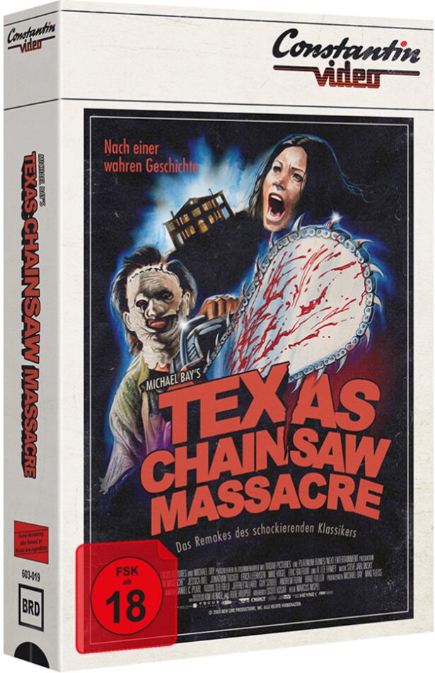 Texas Chainsaw Massacre (2003) VHS Retro Edition, Tape Edition, Cover B, Limited Edition