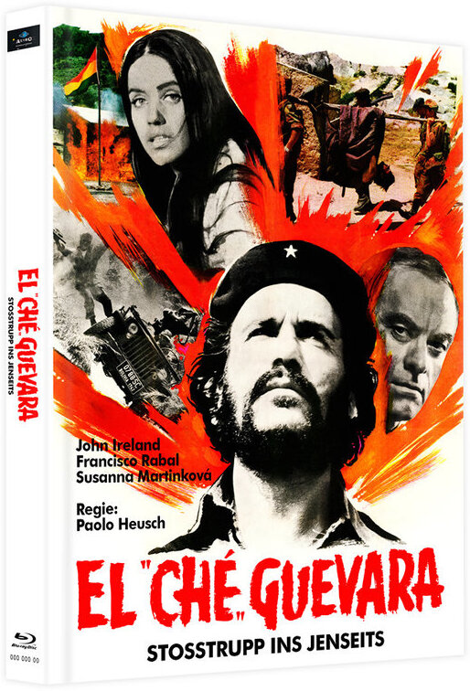 El "Ché" Guevara - Stosstrupp ins Jenseits (1968) Cover C, Edizione Limitata, Mediabook, 2 Blu-ray