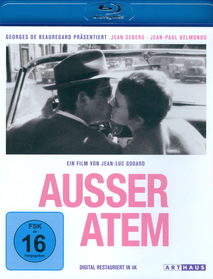 Ausser Atem (1960) Arthaus, 60th Anniversary Edition, Restored