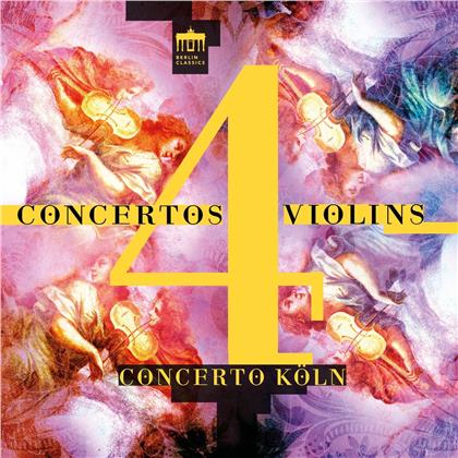 Concerto K&ouml;ln - Concertos 4 Violins