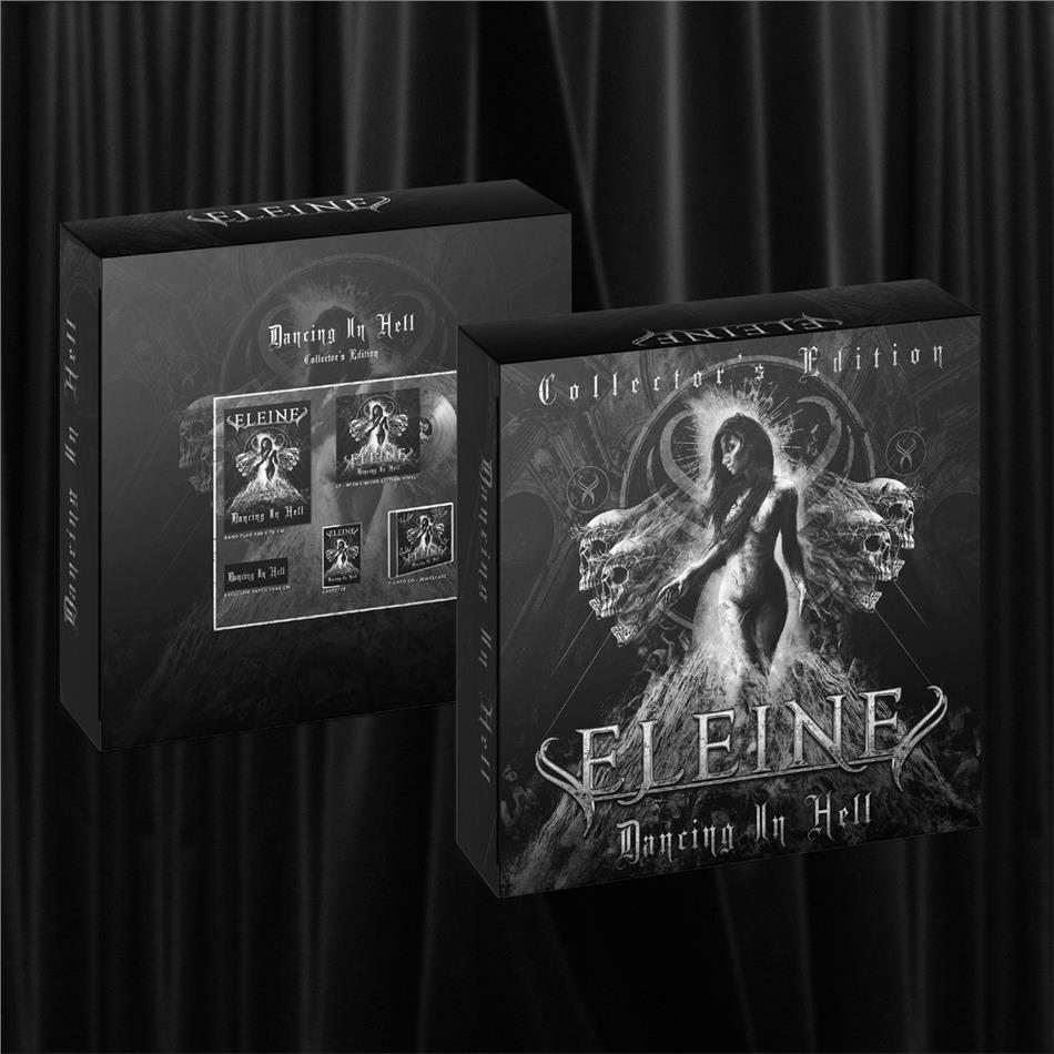 Eleine - Dancing In Hell B/W Cover, 2 LPs + 2 CDs + Audio cassette