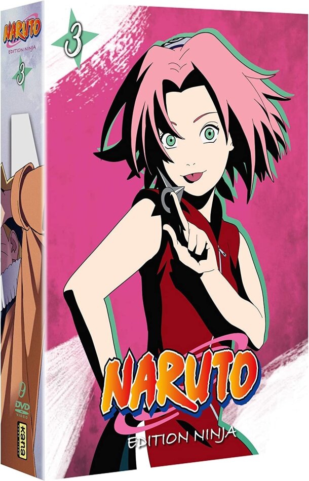 Naruto - Coffret 3 - Edition Ninja 9 DVD
