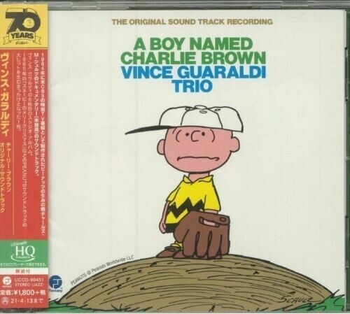 Vince Guaraldi - A Boy Named Charlie Brown HQCD REMASTER, + Bonustrack, 2020 Reissue, Japan Edition, Édition Limitée