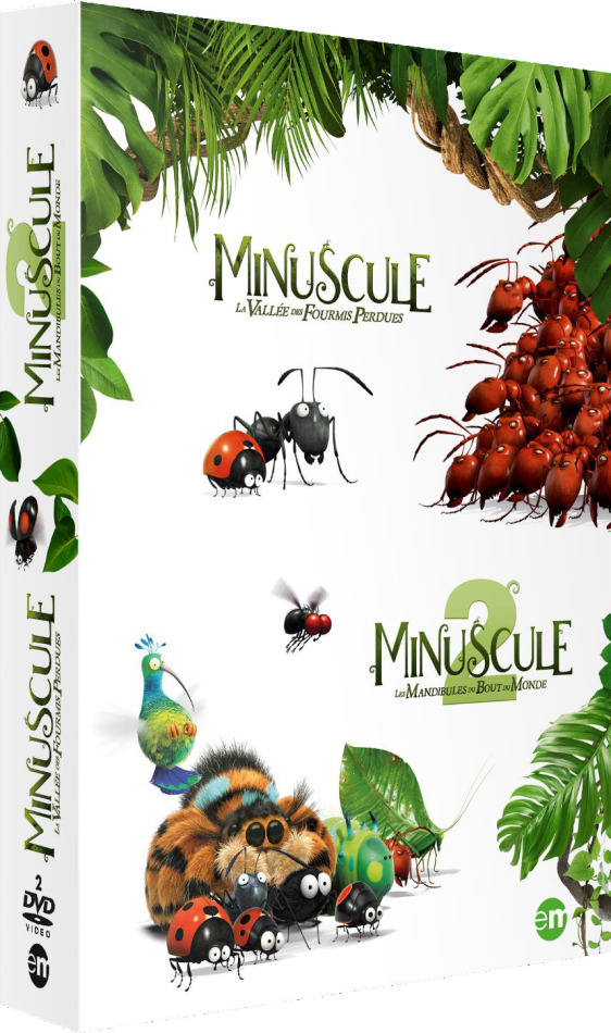 Minuscule - La vallée des fourmis perdues (2013) / Minuscule 2 - Les Mandibules du bout du monde (2018) 2 DVD