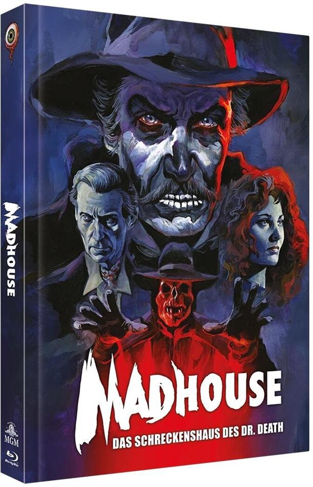 Madhouse - Das Schreckenshaus des Dr. Death (1974) Cover C, Édition Collector Limitée, Mediabook, Blu-ray + DVD