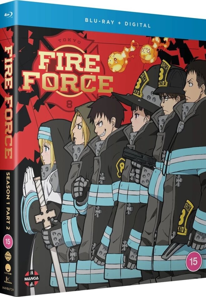 Fire Force - Season 1 - Part 2 2 Blu-rays