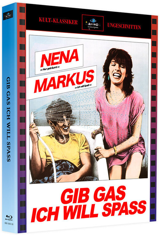 Gib Gas ich will Spass (1983) Cover A, Cult Classic UNCUT, Limited Edition, Mediabook, 2 Blu-rays