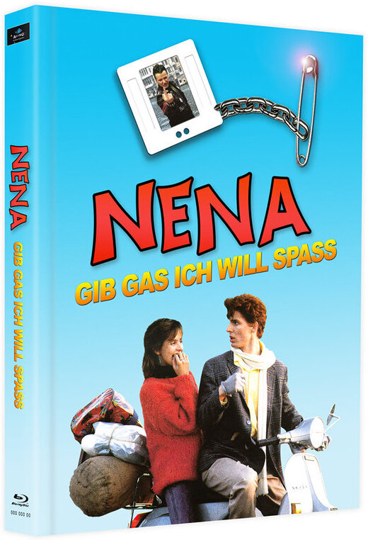 Nena - Gib Gas ich will Spass (1983) Cover E, Limited Edition, Mediabook, 2 Blu-rays
