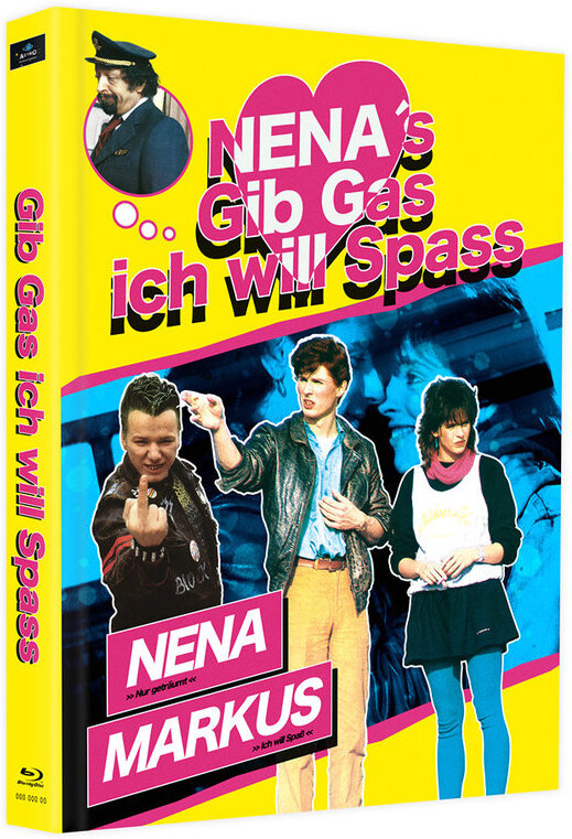 Gib Gas ich will Spass (1983) Cover C, Limited Edition, Mediabook, 2 Blu-rays