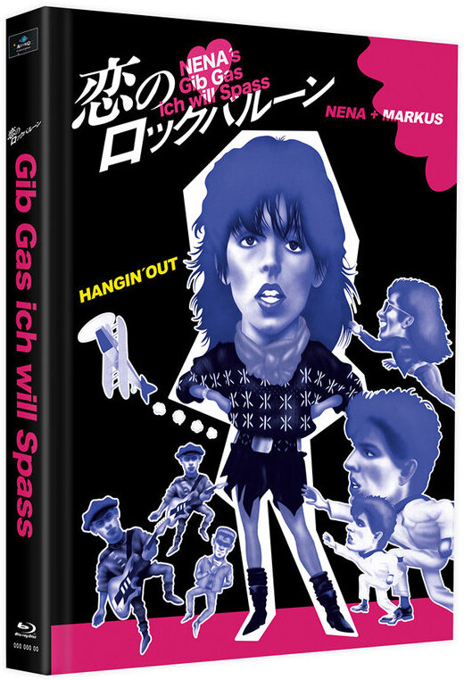 Gib Gas ich will Spass (1983) Cover F, Limited Edition, Mediabook, 2 Blu-rays