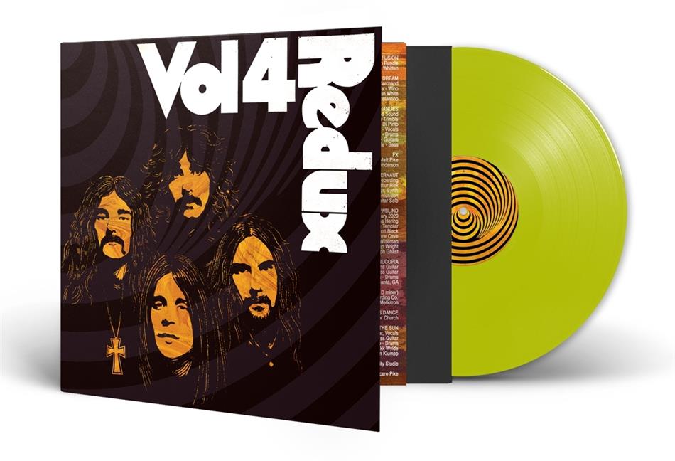 Black Sabbath - Volume 4 (Redux) Gatefold, Neon Yellow Vinyl, LP