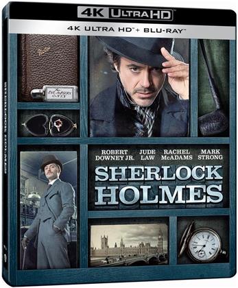 Sherlock Holmes (2010) (&Eacute;dition Limit&eacute;e, Steelbook, 4K Ultra HD + Blu-ray)