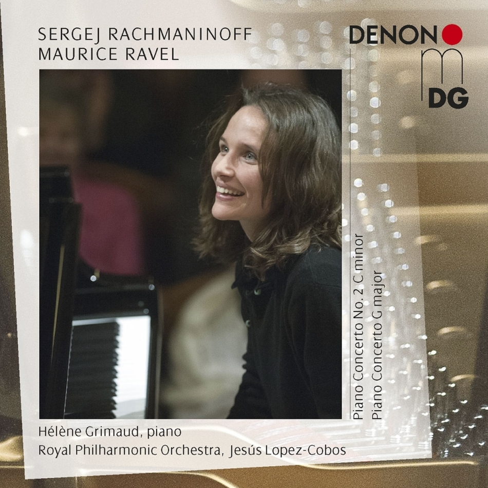 Sergej Rachmaninoff (1873-1943), Maurice Ravel (1875-1937), Jesus Lopez-Cobos & Hélène Grimaud - Piano Concerto 2, Piano Concerto G major 2 CDs