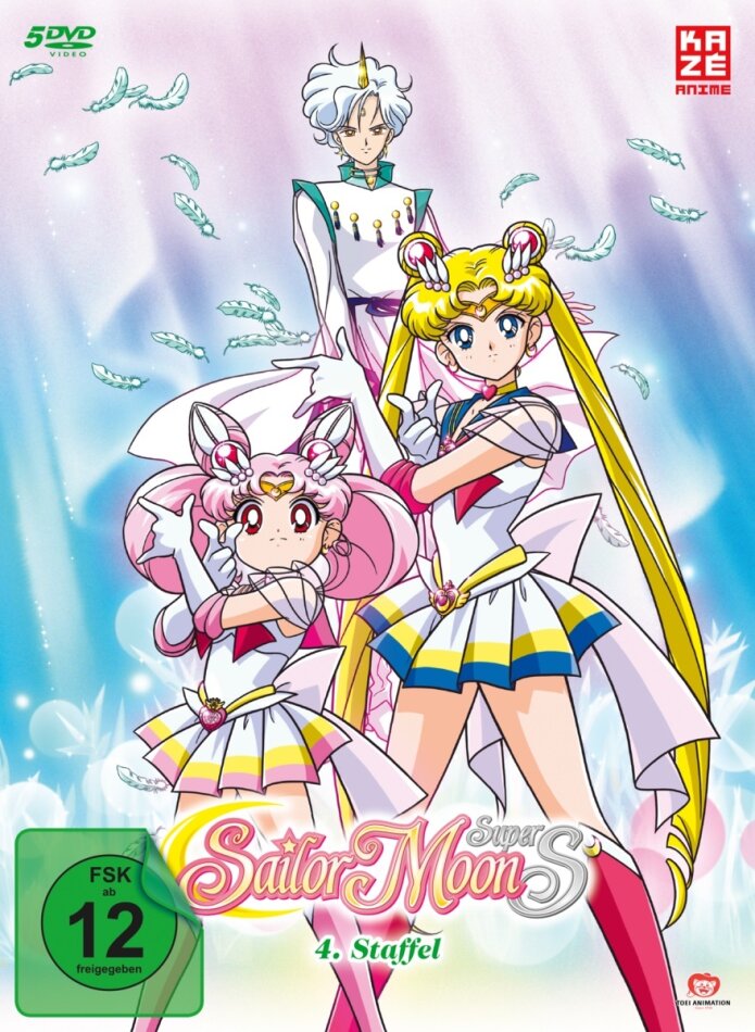 Sailor Moon Super S - Staffel 4 Complete edition, Slipcase, Digipack, Remastered, 5 DVDs