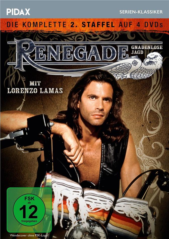 Renegade - Gnadenlose Jagd - Staffel 2 Pidax Serien-Klassiker, 4 DVD