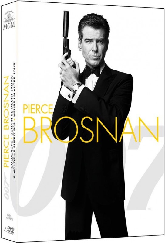 James Bond 007 - Pierce Brosnan - Goldeneye / Demain ne meurt jamais / Le monde ne suffit pas / Meurs un autre jour 4 DVD