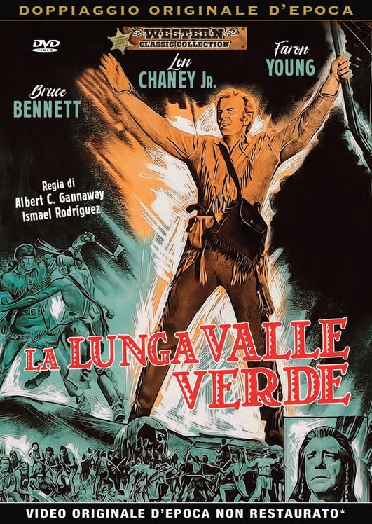 La lunga valle verde (1956) Western Classic Collection, Doppiaggio Originale D'epoca
