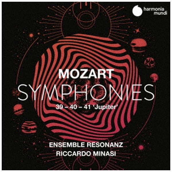 Ensemble Resonanz, Wolfgang Amadeus Mozart (1756-1791) & Riccardo Minasi - Symphonies 39, 40, 41 Jupiter 2 CD