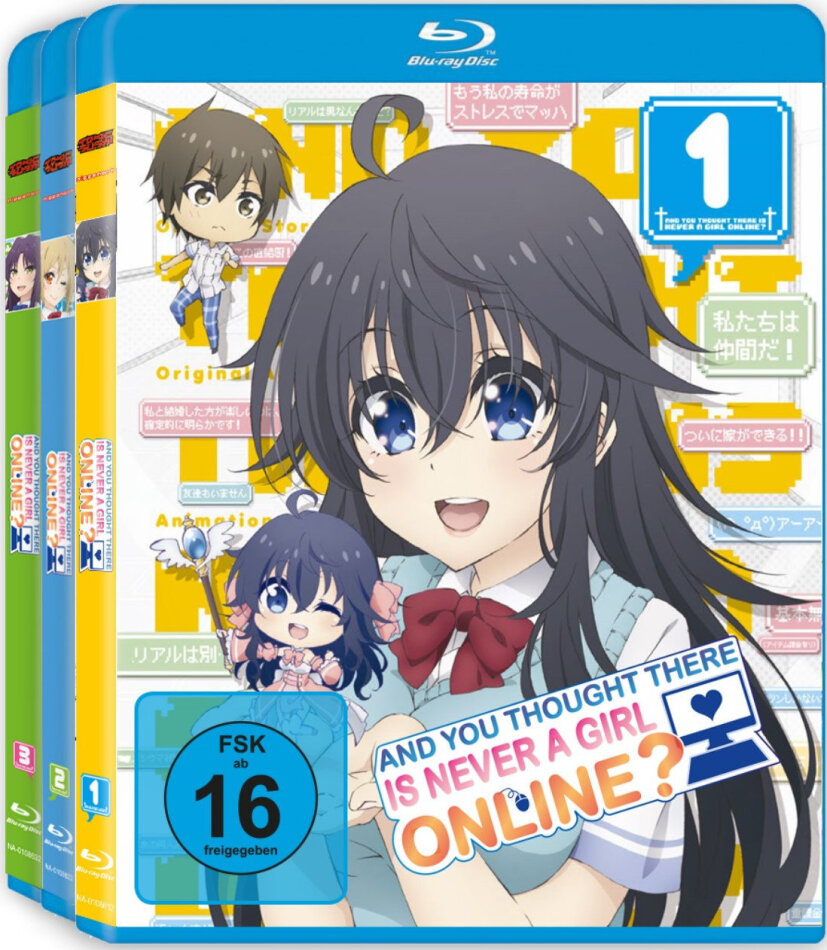And you thought there is never a girl online? Edition complète, 3 Blu-ray