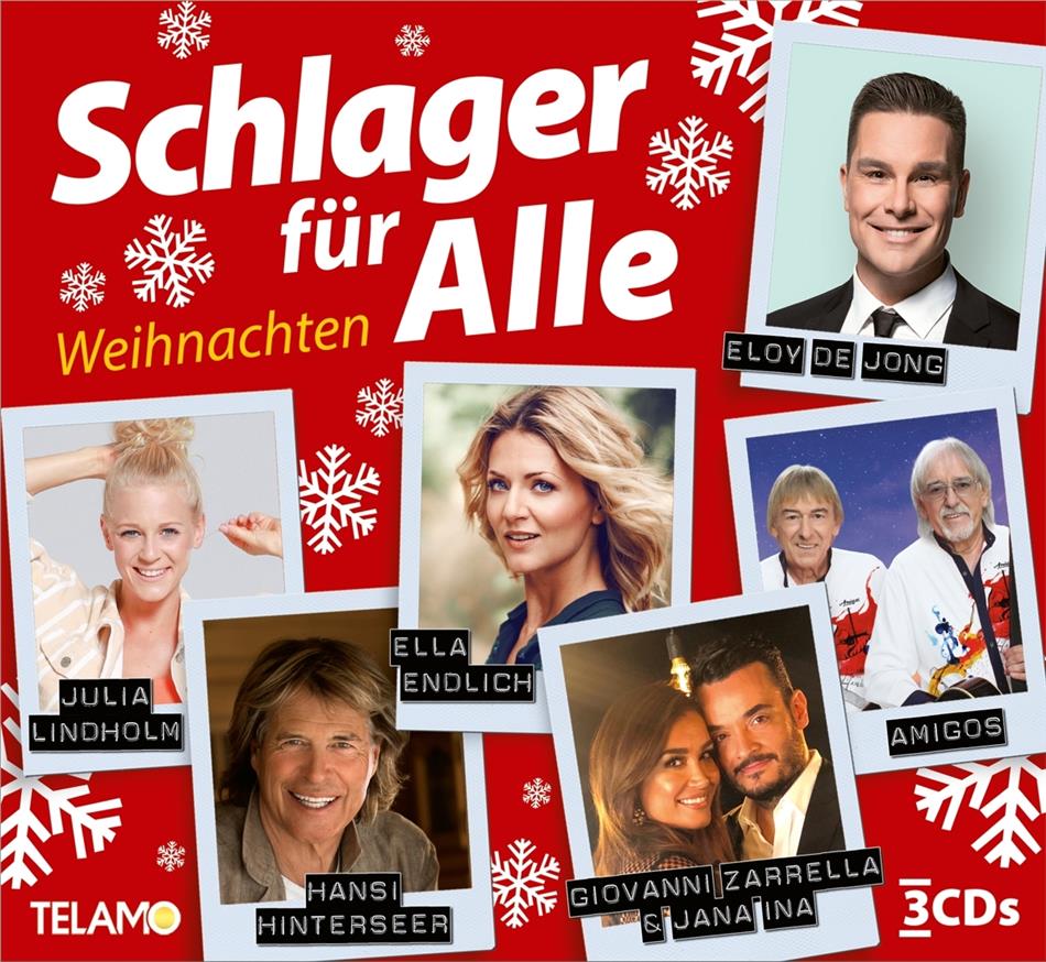 Schlager für Alle - Weihnachten 3 CD