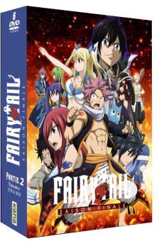 Fairy Tail - Saison finale - Partie 2 - Episodes 304-328 6 DVD