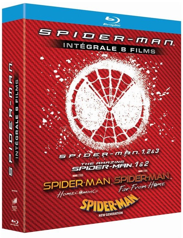 Spider-Man - Intégrale 8 Films 8 Blu-ray