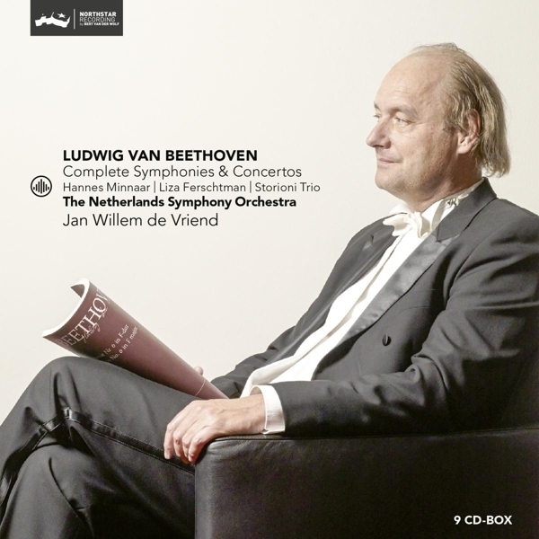 Ludwig van Beethoven (1770-1827), Jan Willem de Vriend & Netherlands Symphony Orchestra - Comlete Symphonies & Concertos 9 CDs