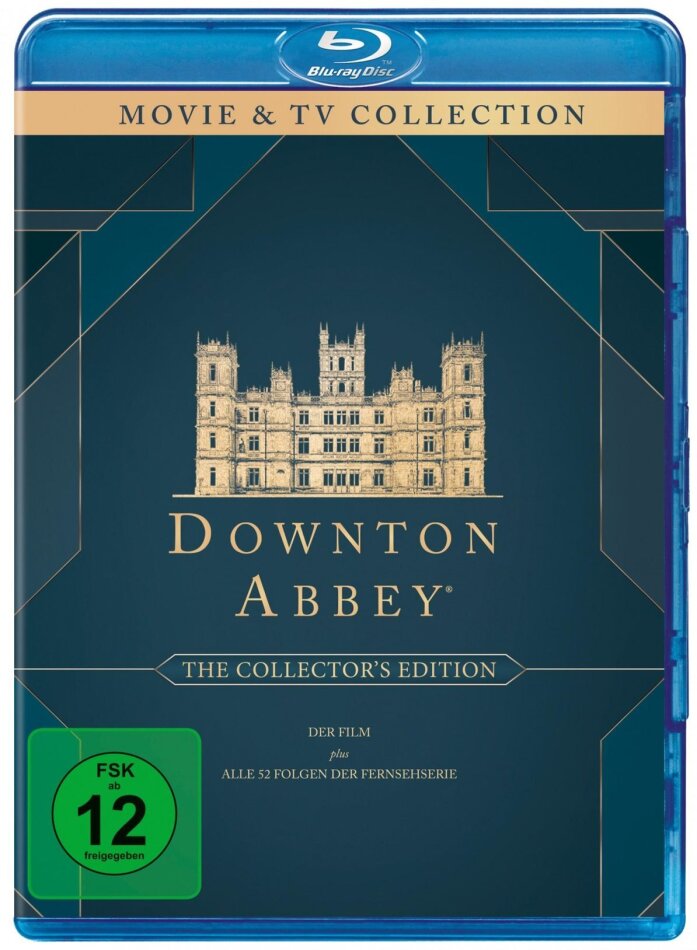 Downton Abbey - Die komplette Serie + Der Film Collector's Edition, 21 Blu-rays