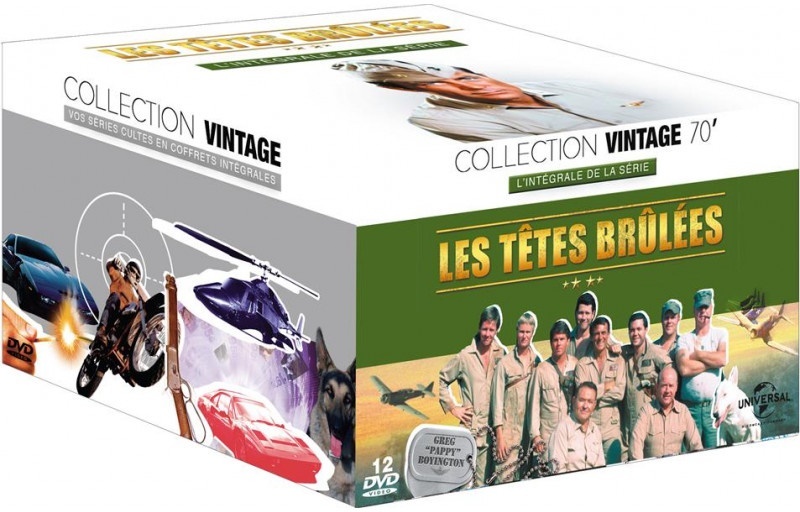Les Têtes Brûlées - L'intégrale de la série Collection Vintage 70', 12 DVD