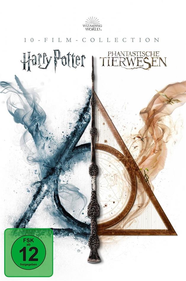 Harry Potter / Phantastische Tierwesen - Wizarding World - 10-Film Collection 13 DVDs